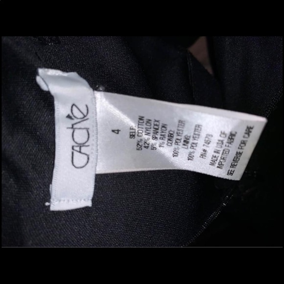 Cache Black & Nude Formal Dress - Picture 3 of 6